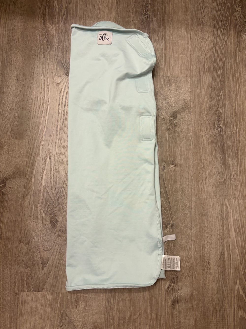 The Ollie Swaddle Light Blue- Like New- 0-4 Months